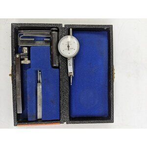 Vintage TESA Renens Lausanne 0.0005" Swiss Machinist Dial Test Indicator in Case